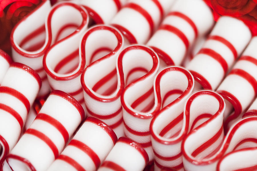 Peppermint Ribbon Candy by Kathy Clark