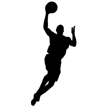 Basketball Silhouette - Cliparts.co