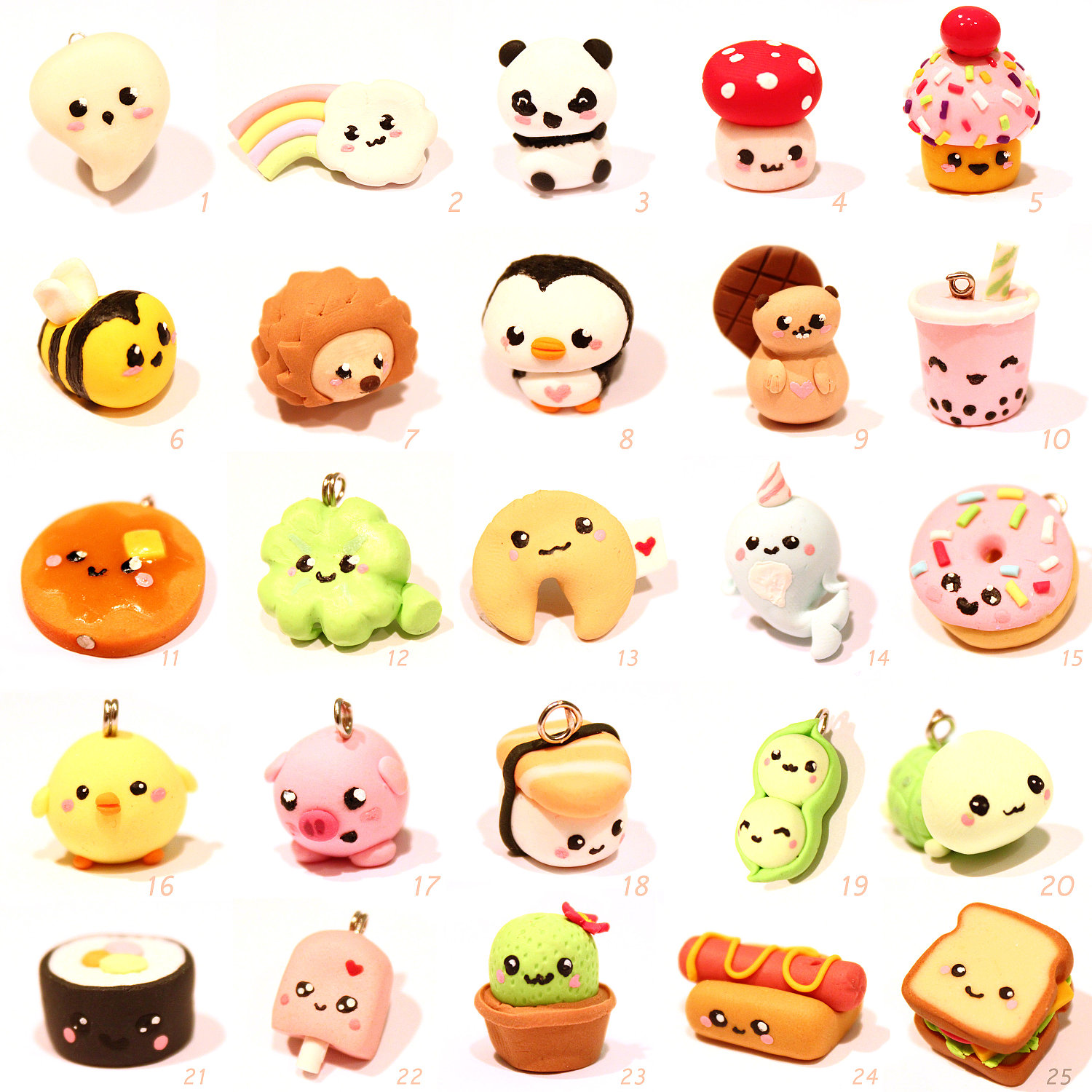 Kawaii Charm From Kawaii Friday by MiniMums on Etsy