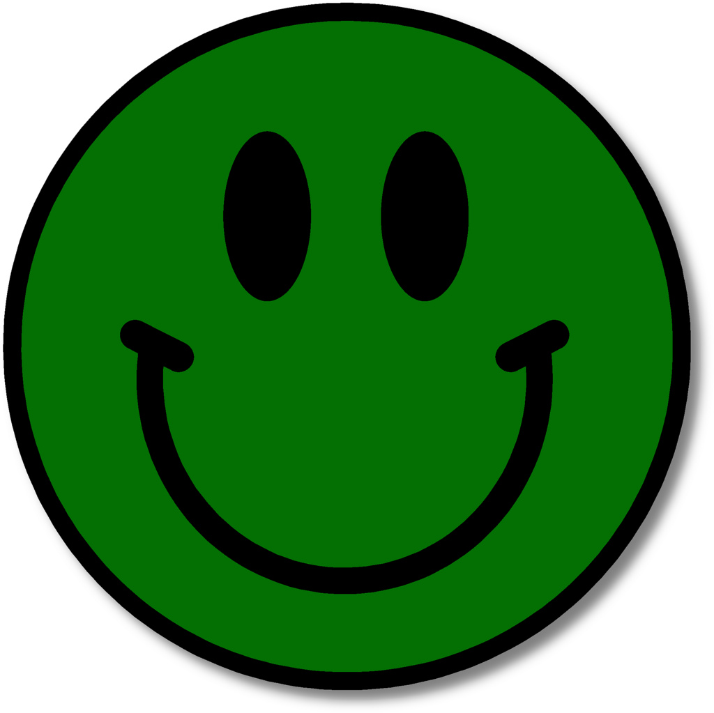 Happy Green Face - ClipArt Best