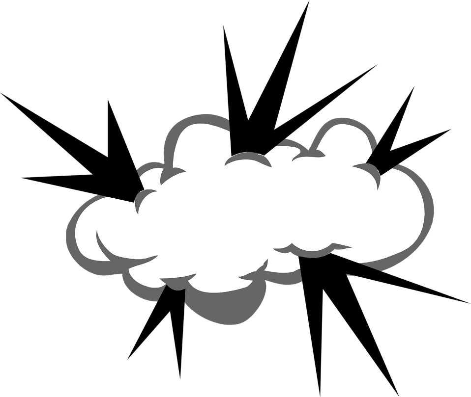 Free Stock Photos | Illustration of a cloud with bolts coming out ...