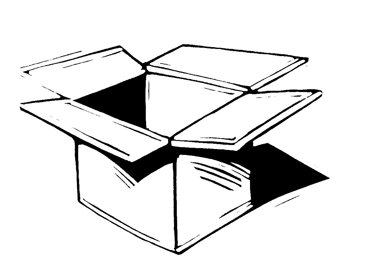 Box Clipart Black And White | Clipart Panda - Free Clipart Images