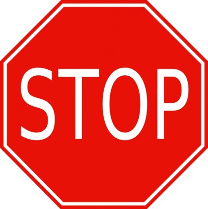 Stop Sign Vector - ClipArt Best