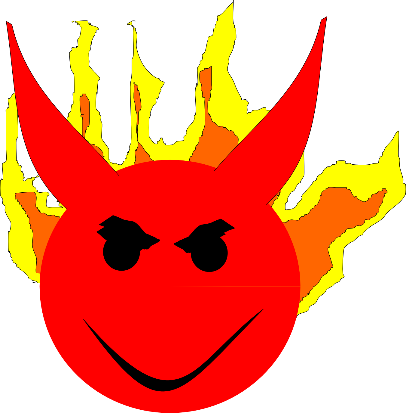 Devil Smiley - ClipArt Best - ClipArt Best