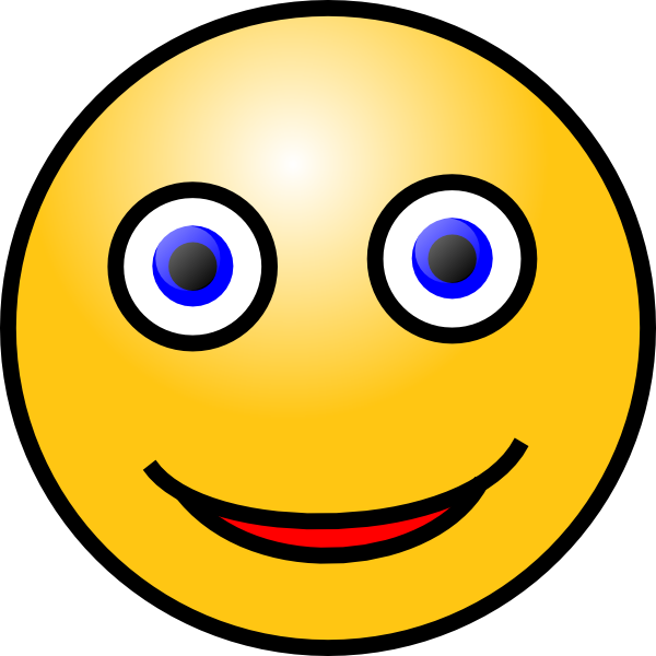 Animated Moving Happy Face - Mbula-Ho