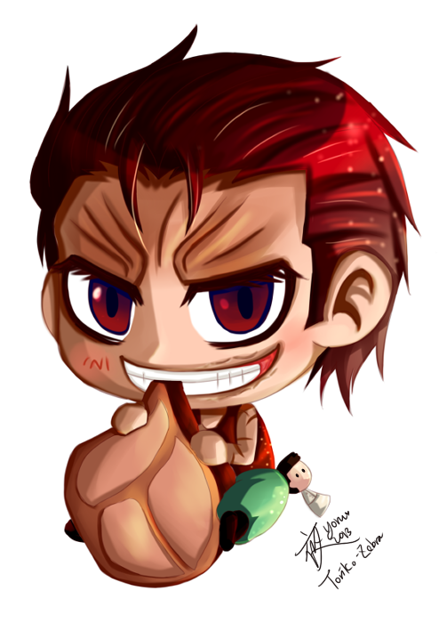 Toriko-Chibi Zebra coloured ver by yorutay on deviantART
