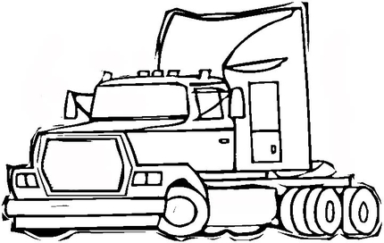 Semi Truck Tattoos - Cliparts.co
