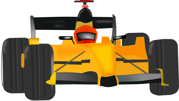 Race Car clip art - vector clip art online, royalty free & public ...