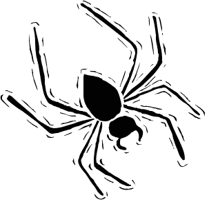 Halloween Hanging Spider Clipart | Clipart Panda - Free Clipart Images