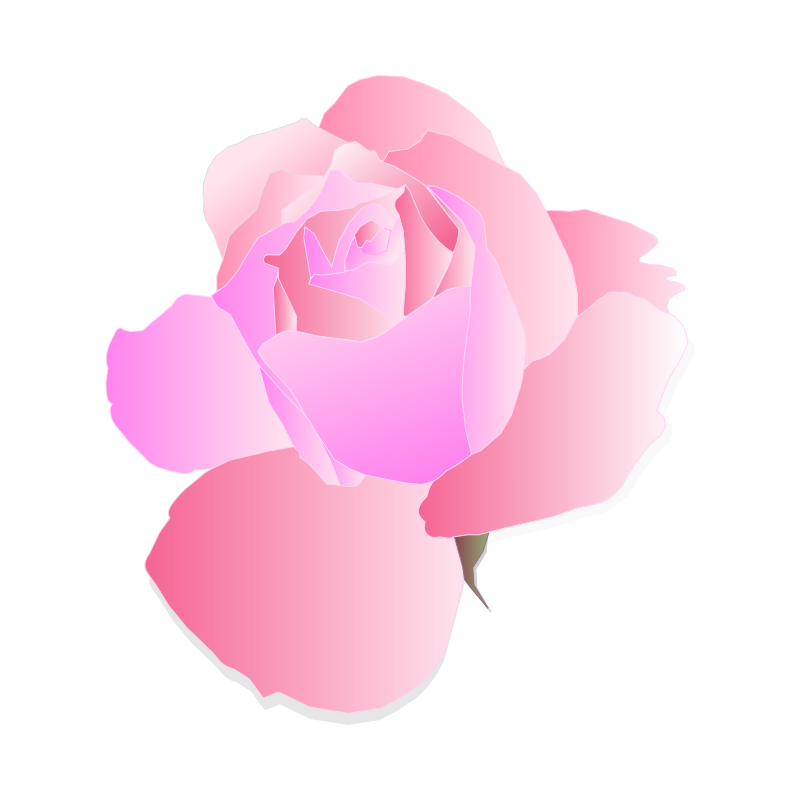 Clipart - Rose