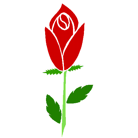 Clip Art Rose Flower