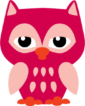 Pink And Gray Owl Clipart | Clipart Panda - Free Clipart Images