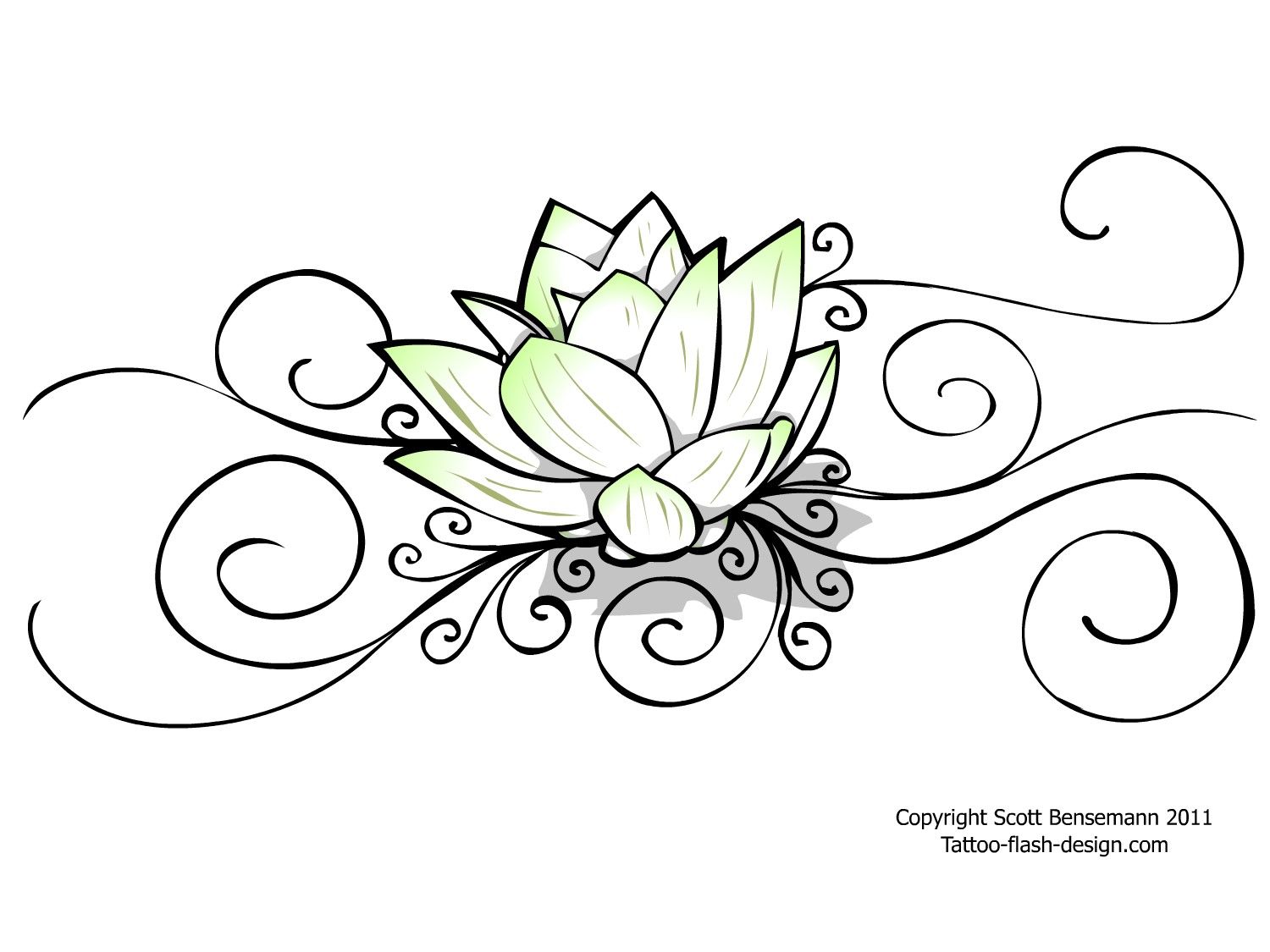 Tattoo Flower Lotus Design for women - Female Tattoo Designs