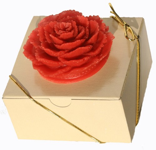 Red Carnation Glycerin Soap in Gift Box teacher Birthday Baby ...