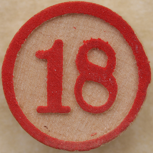 Bingo Number 18 | Flickr - Photo Sharing!