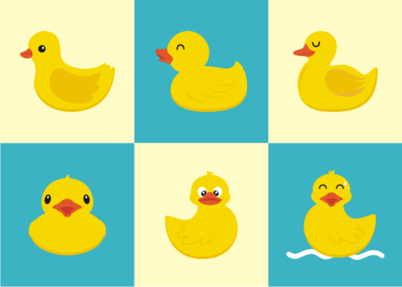 Rubber Duck Vector | Free Vector Download In .AI, .EPS, .SVG Format