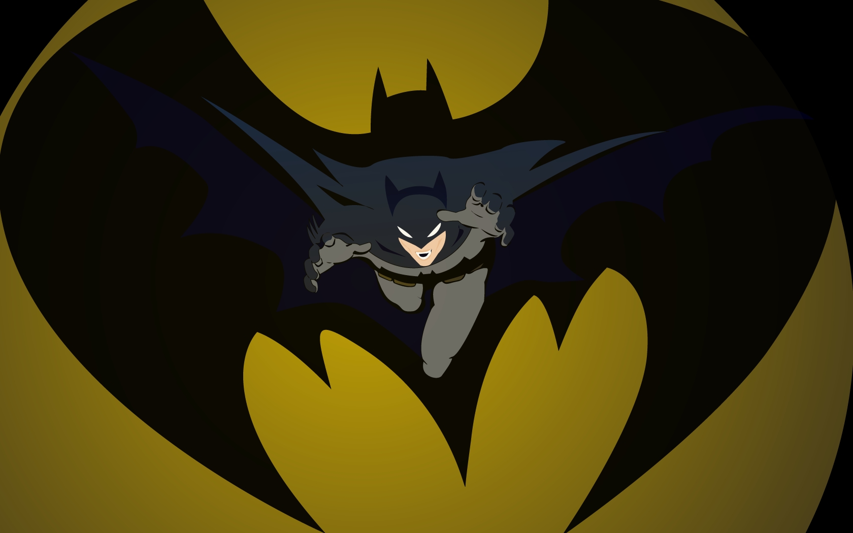 batman from the symbol | Zoom Comics - Daily Comic Book Wallpapers