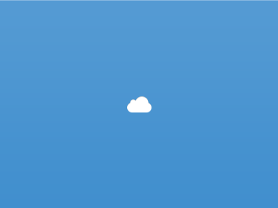 Dribbble - Saving to the cloud animation (Gif) by Murat Mutlu