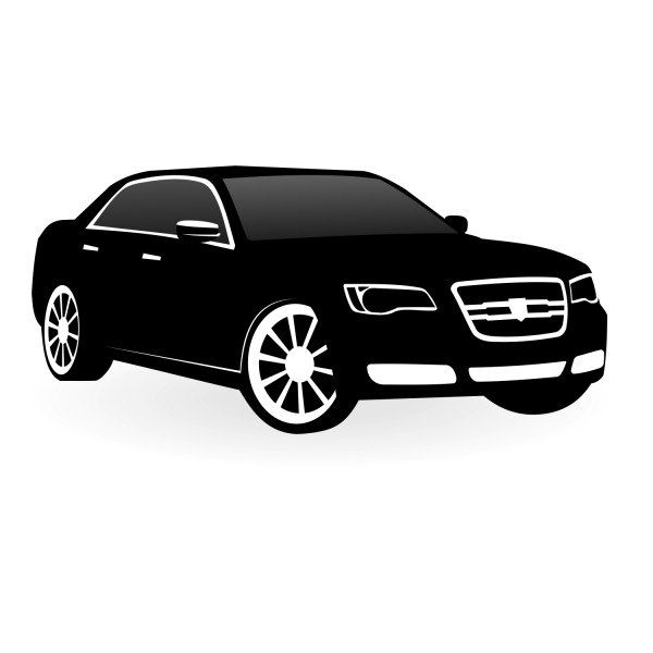 Free Vector Car - Chrysler 300c Vector | FreeVectors.net