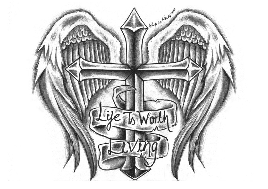 The Angel Tattoo Designs to Reflect Faith and God