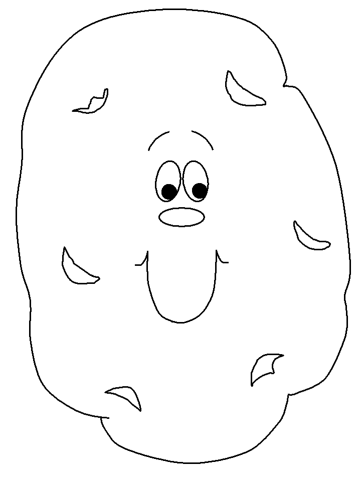 couch potato Colouring Pages (page 3)