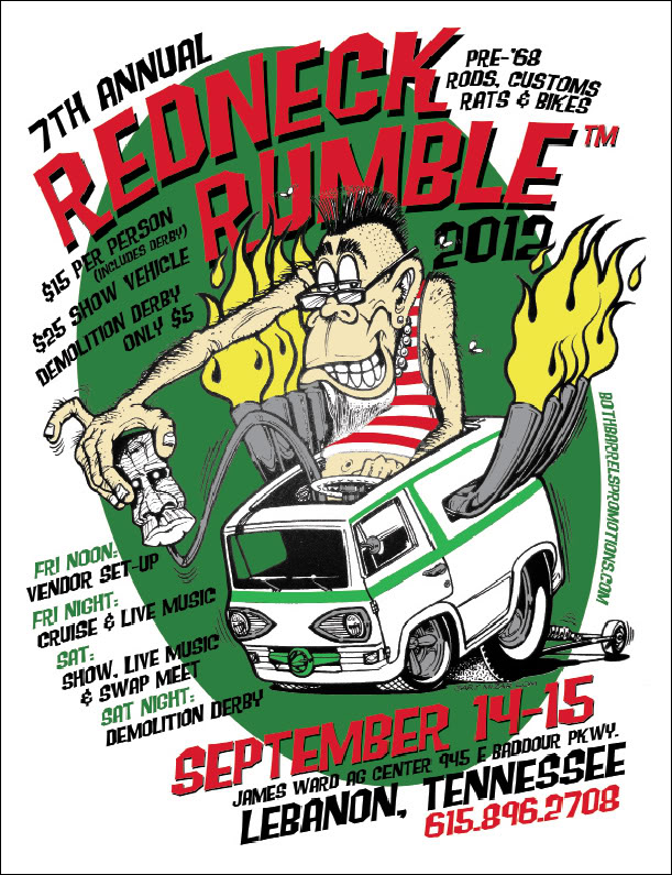 the ORIGINAL REDNECK RUMBLE derby- Lebanon, TN | WeCrash ...