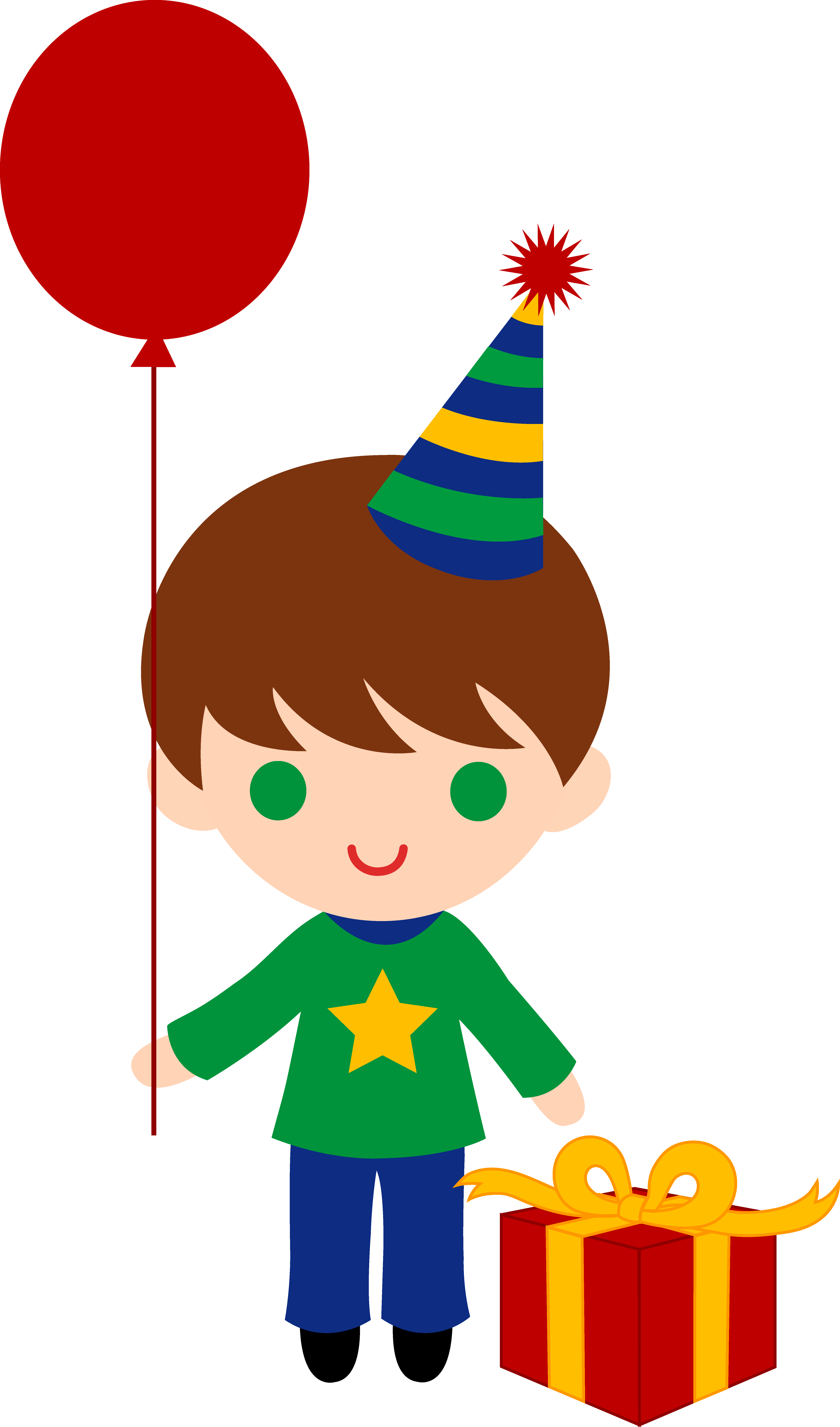 Little Birthday Boy Clip Art - Free Clip Art