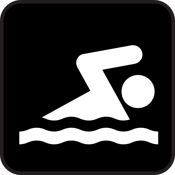 Swimming clip art - vector clip art online, royalty free & public ...