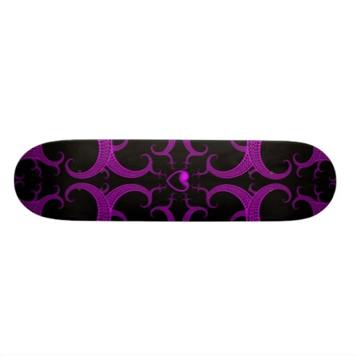 Gothic Heart Skateboards & Skateboard Deck Designs