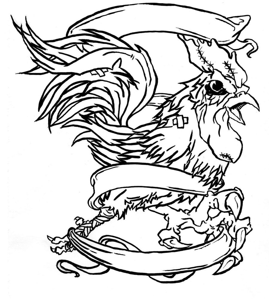 Fighting Rooster Tattoo Artistsorg Tattoo