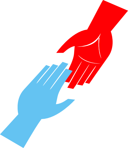 Reachout clip art Free Vector / 4Vector