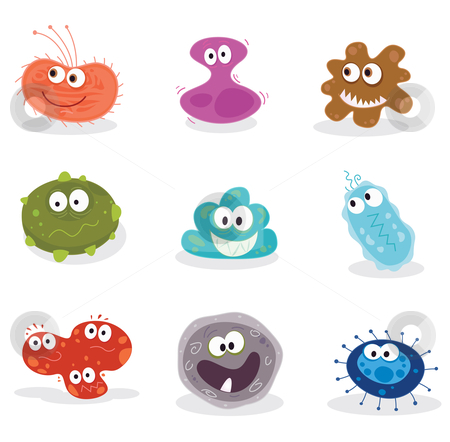 Vector - Germs II stock vector
