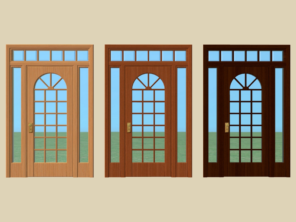 Mod The Sims - Recolours of Maxis Base Game Double Doors