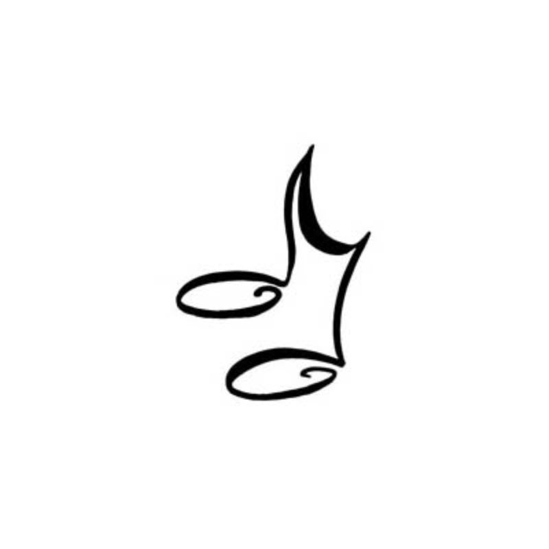 Penny Black Eighth Note [1794C] - £2.63 : J & C Creations