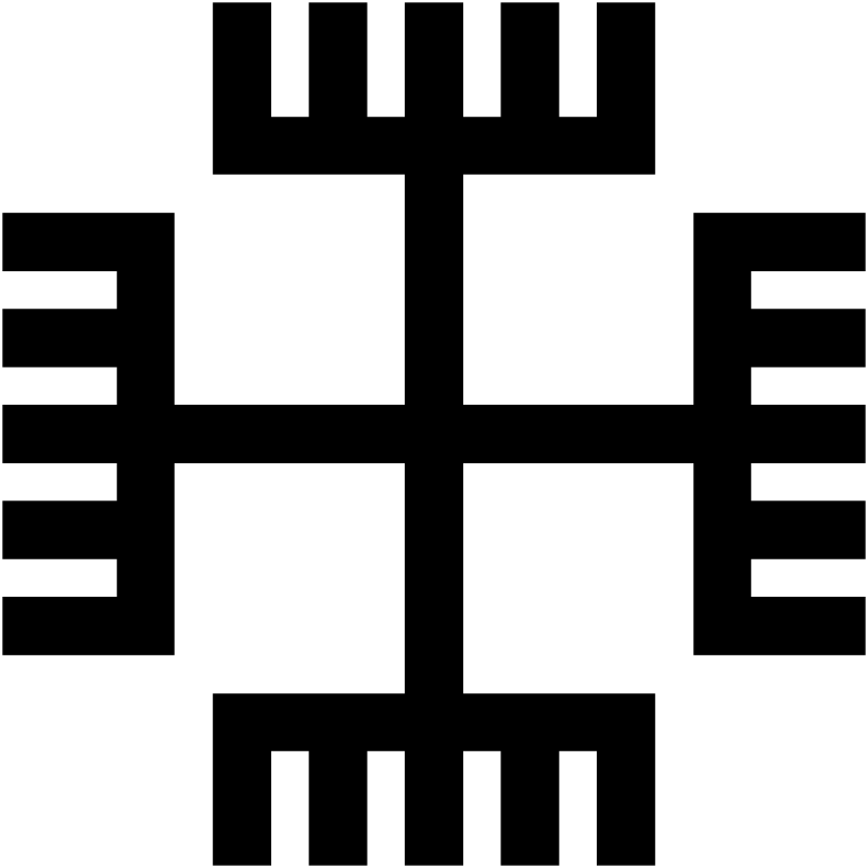 Clipart - Hads of god