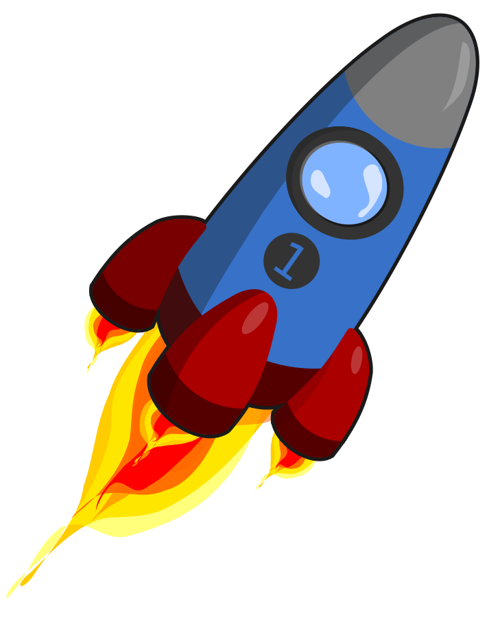 Space rocket Clipart, vector clip art online, royalty free design ...