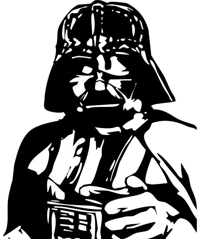 Hipster Star Wars Stencils