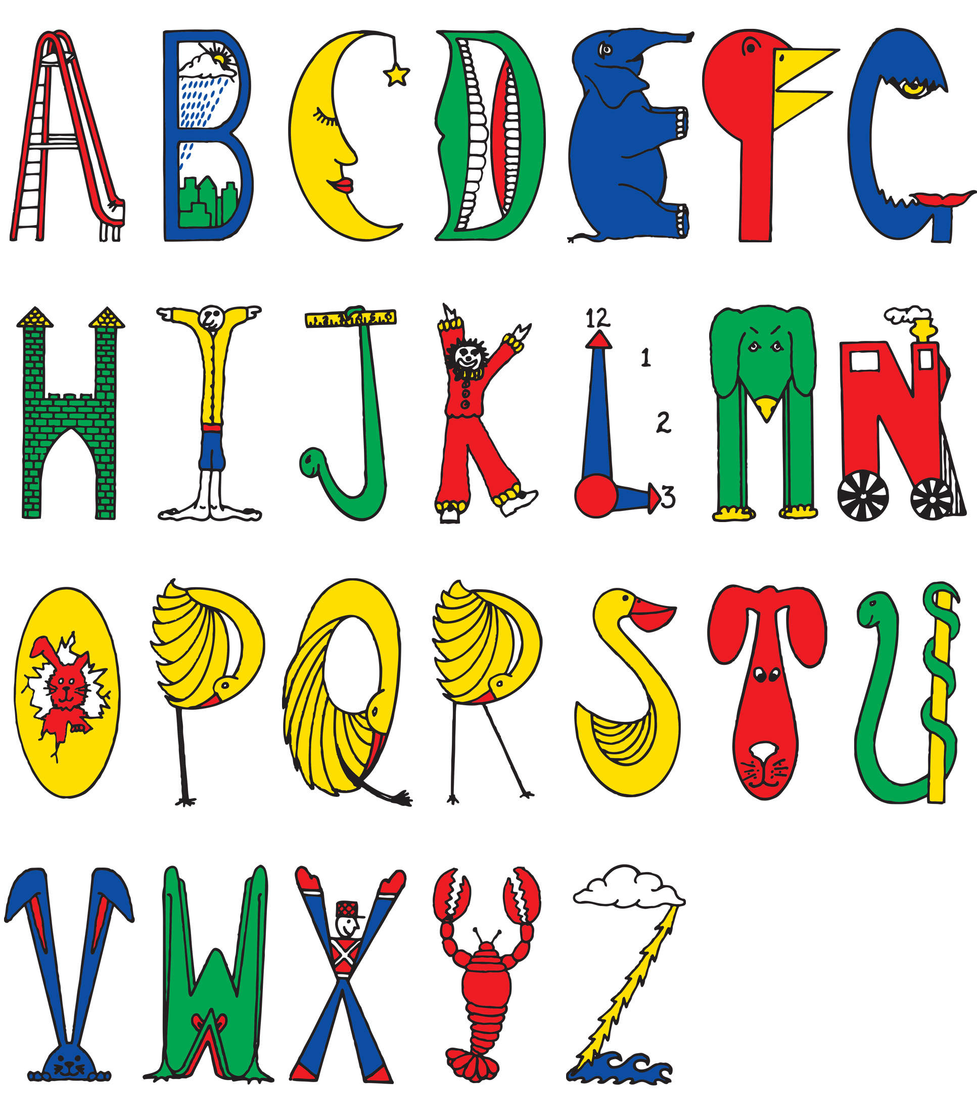 The Alphabet - Cliparts.co