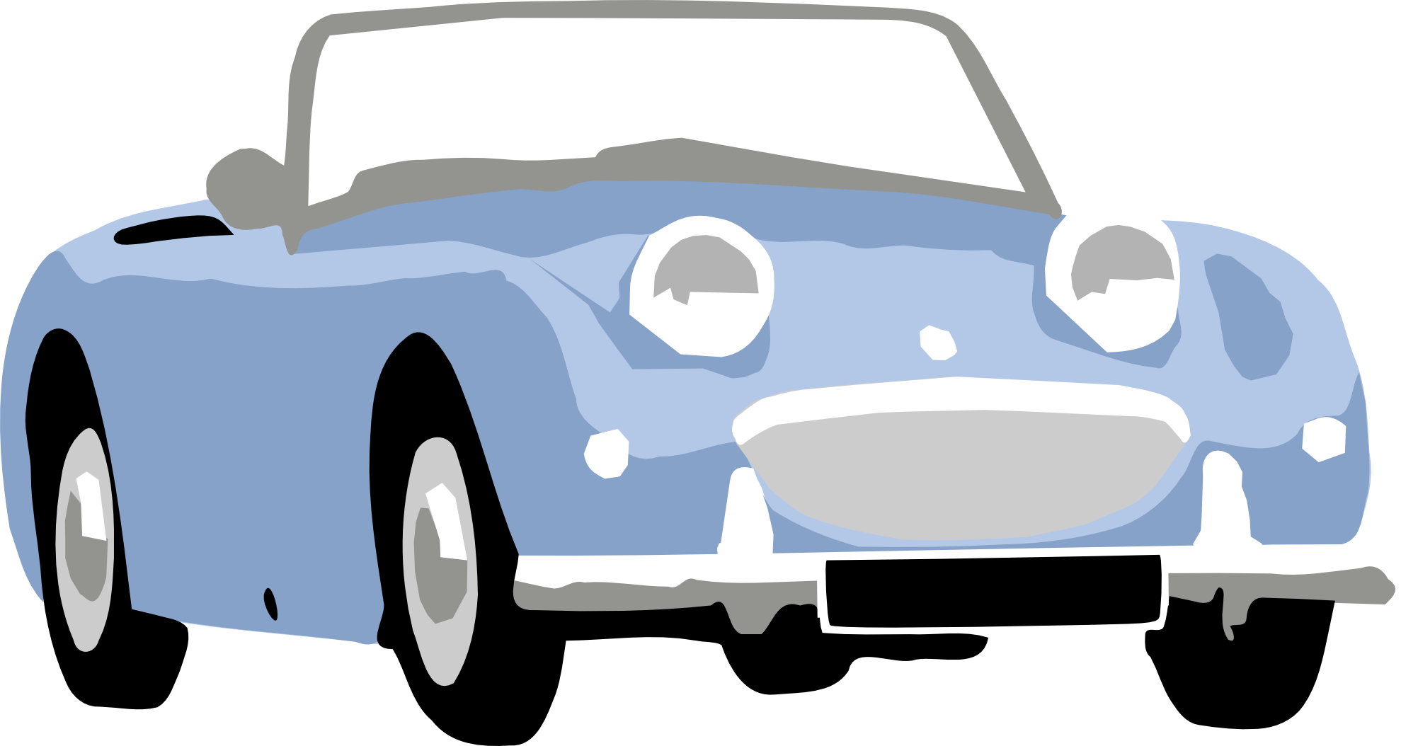 Images For > Blue Car Clip Art