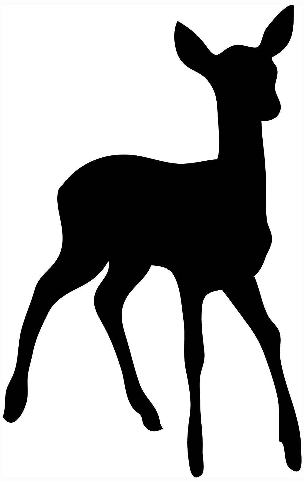 Deer Silhouette Clipart - Free Clip Art Images