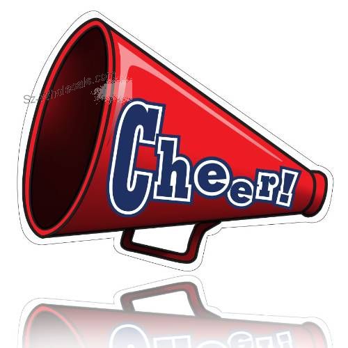 Cheer Megaphone Clip Art Clipart - Free Clipart