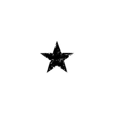 Tim Holtz Red Rubber Stamp-Star Silhouette 1.5"X1.5" - Walmart.com