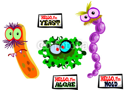 vector cartoon Germs 03" Stock photo and royalty-free images on ...