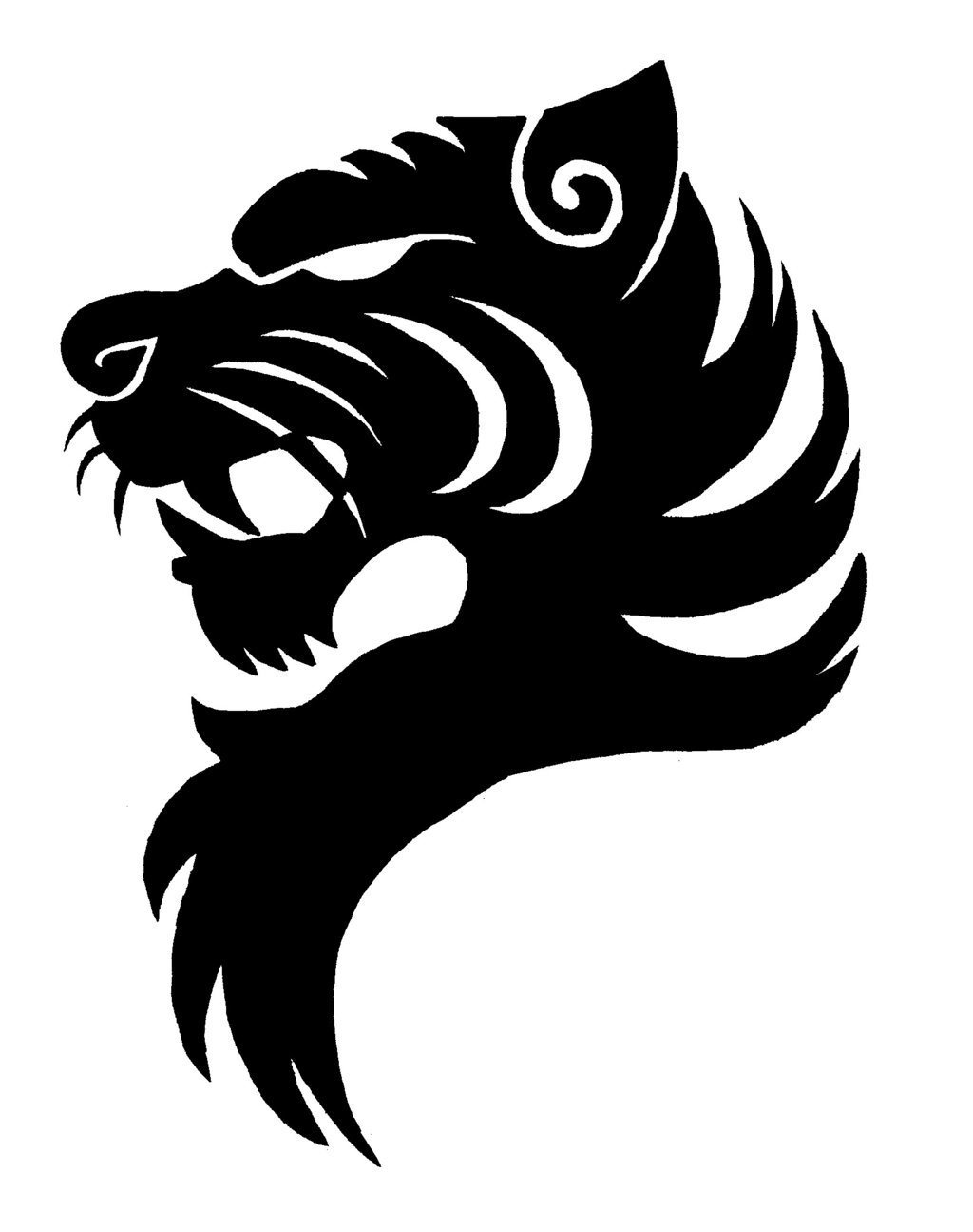 Tiger Logo Black And White | Clipart Panda - Free Clipart Images
