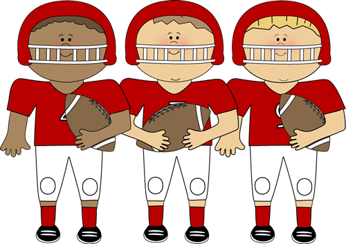 Football Team Clip Art - Football Team Image