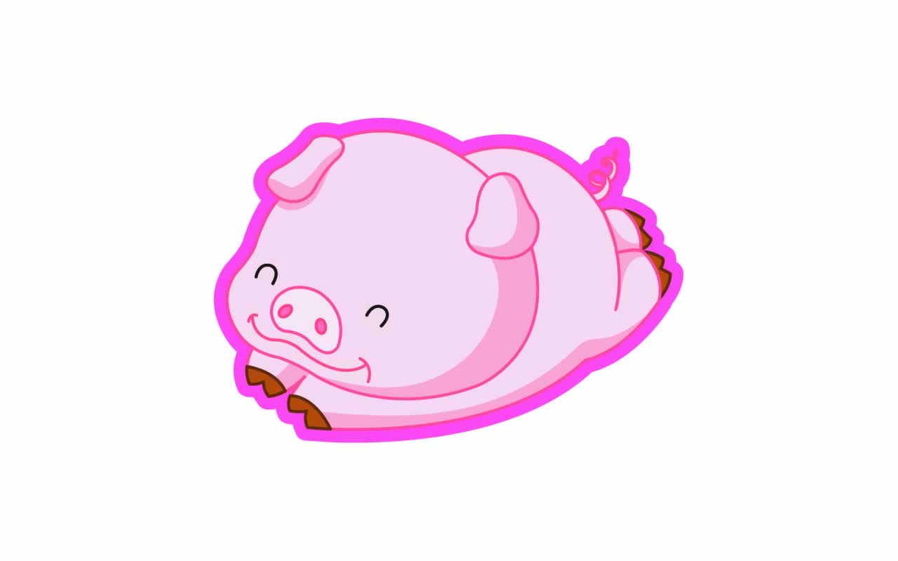 Cartoon Pig Wallpaper 14727 Hd Wallpapers in Animals - Imagesci.com