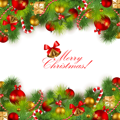 Vector Set of Xmas Backgrounds design elements 10 - Vector ...