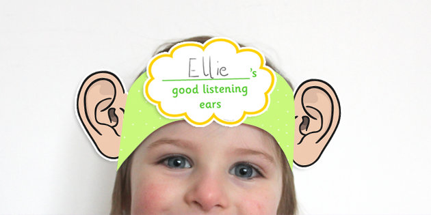 Good Listening Ear Head Bands - good listening, head bands, good