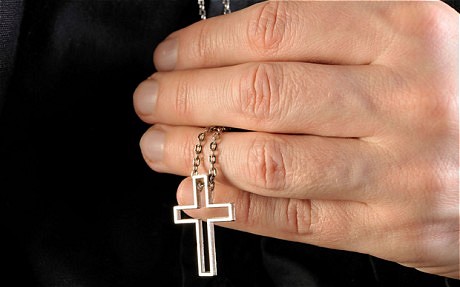 It's a huge mistake to forbid a tiny act of Christian worship ...