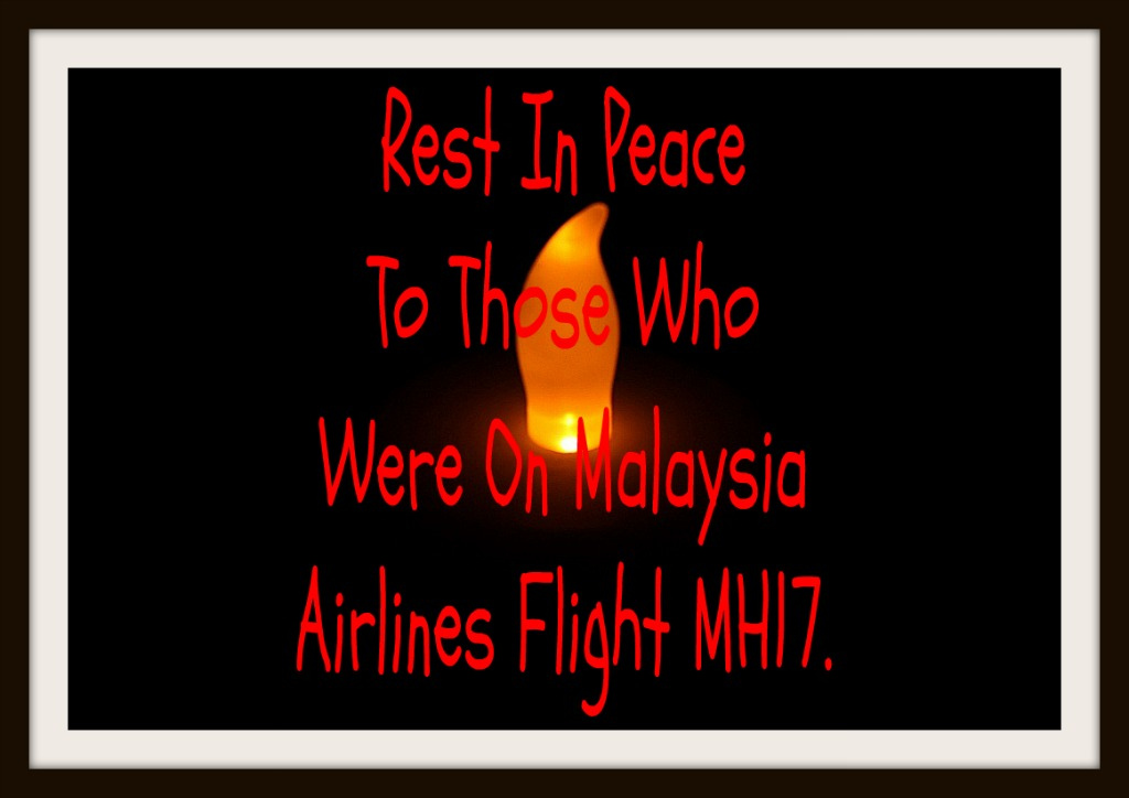 Rest In Peace Flight MH17 Framed | Flickr - Photo Sharing!